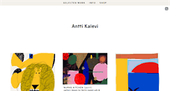 Desktop Screenshot of anttikalevi.com